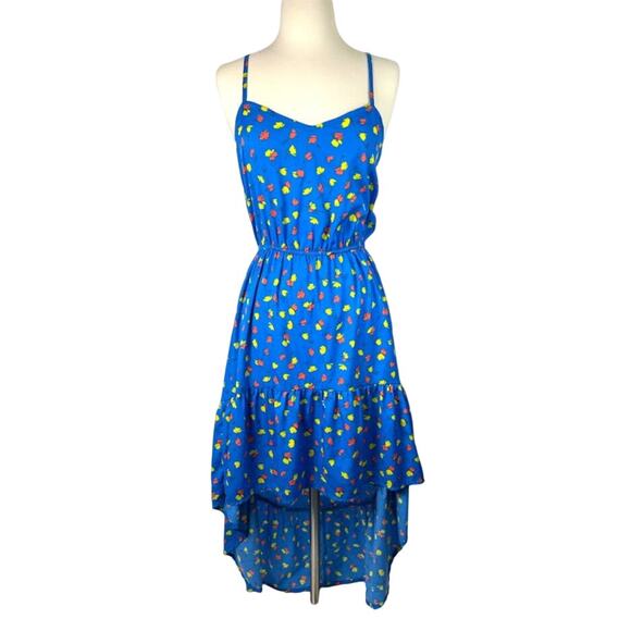 ONeill Leaf Sundress Womens Small Midi Sleeveless Tiered Party Dress Summer - Picture 1 of 13